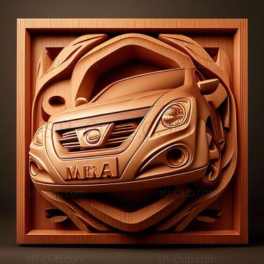 3D мадэль Nissan Almera (STL)